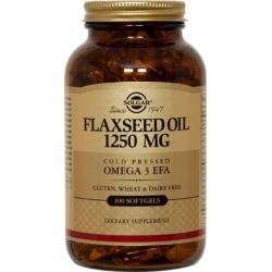 FLAXSEED OIL 1250MG FCO 100 SOFTGEL 