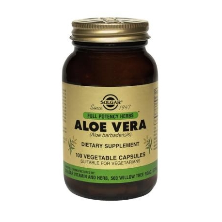 FP ALOE VERA VEGETABLE FCO 100 CAPSULAS 