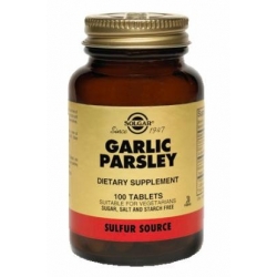 GARLIC PARSLEY FCO 100 TABLETAS 