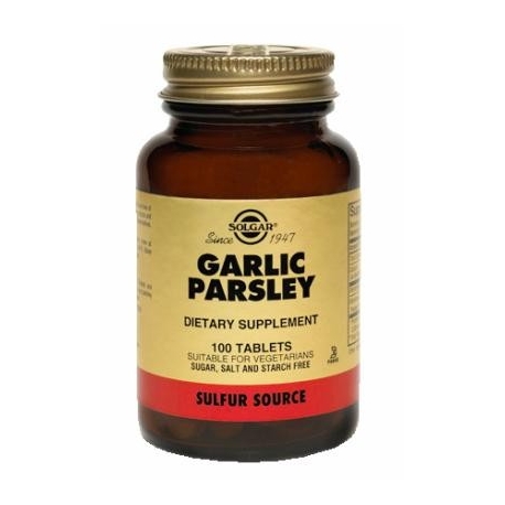 GARLIC PARSLEY FCO 100 TABLETAS 