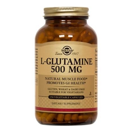 L GLUTAMINE 500MG FCO 50 CAPSULAS VEGETABLES 