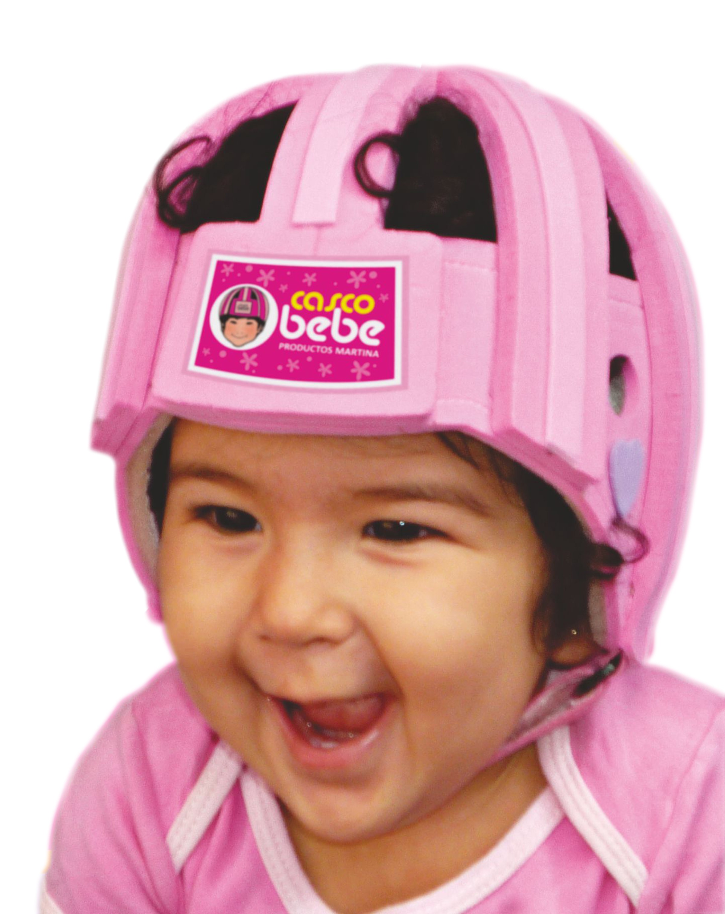 NaturcityBogota-Colombia) - CASCO PROTECTOR BEBE (NIÑA) CAJA*1 UNIDAD  (GORRO PROTECTOR DE GOLPES) ( Compra por Whatsapp