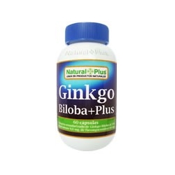 GINKO BILOBA+PLUS FRASCO *60 CAPSULAS