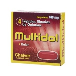 MULTIDOL 400 CAJA 12 CAPSULAS 