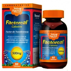 FACTORCAL 500MG FCO 60 TABLETAS 