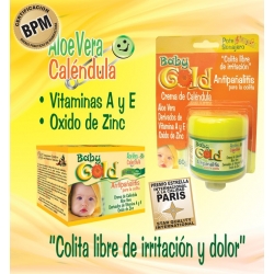 CREMA BABY GOLD ANTIPAÑALITIS (ENVIOS A TODA COLOMBIA) CAJA*60GR X 2 UNIDADES