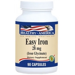 EASY IRON 28MG(IRON GLYCINATE) FCO 90 CAPSULAS 