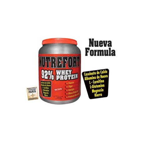 NUTREFORT WHEY PROTEIN VAINILLA FCO 800GR 