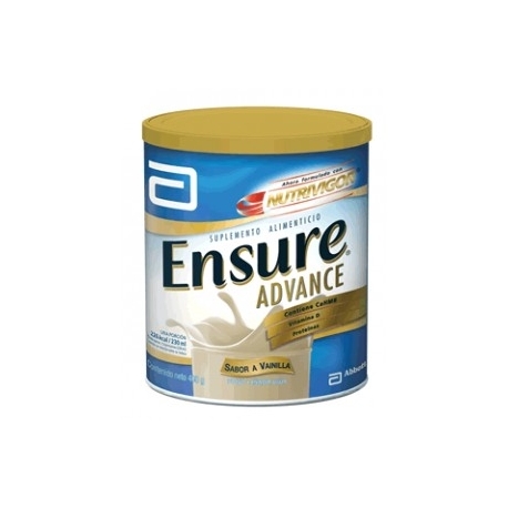 ENSURE( ADVANCE COLOMBIA CON PROTEINA ) FCO* 400 GR (ENVIOS COLOMBIA) CANTIDAD*1