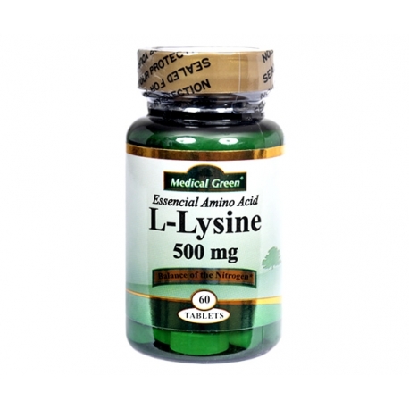 L LYSINA (LYSINE) (SUPERMERCADO ONLIE A-Z) 500MG FCO*60 CAPSULAS