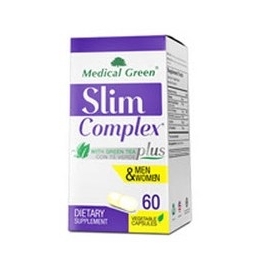 SLIM COMPLEX PLUS ( ADELGAZANTE CON TE VERDE) HOMBRE Y MUJER FCO*60 CAPSULAS