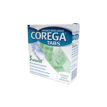 COREGA 24 TABLET (EFERVESCENTES) SABOR MENTA (ENVIOS COLOMBIA) CANTIDAD*2