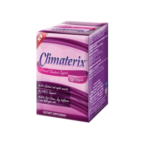 CLIMATERIX (PREMENOPAUSIA POSMENOPAUSIA) (SUPERMERCADO VIRTUAL DE LA A-Z) FCO 60 SOFTGEL