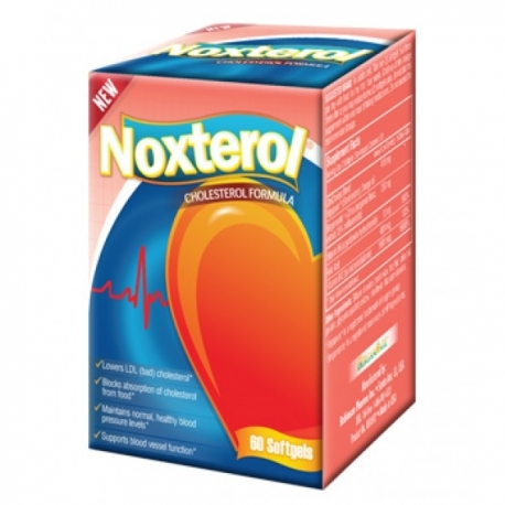 NOXTEROL (REDUCECOLESTEROL MALO) (SUPERMERCADO VIRTUAL DE LA A-Z) FCO* 60 SOFTGEL