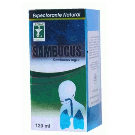 SAMBUCUS (LEDMAR EXPECTORANTE NATURAL,EXPULSA FLEMAS Y ALIVIA LA TOS) FCO 120ML