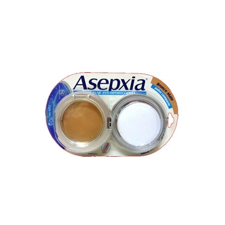 ASEPXIA POLVO COMPACTO BRONCE CAJA 10GR (ENVIOS COLOMBIA) CANTIDAD*1