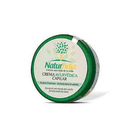 NATURINDIA CREMA AYURVEDICA CAPILAR (CON ACACIA Y CONCINNA) FCO*150ML 