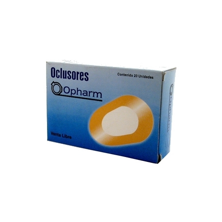 PARCHE APOSITO OCLUSORES CAJA X 20 UNIDADES OPHARM (SUPERFARMACIA VIRTUAL A-Z)