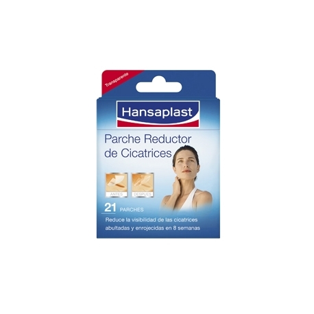 PARCHE REDUCTOR CICATRICES (HANSAPLAST) CANTIDAD* 21 PARCHES