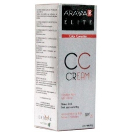 ARAWAK ELITE CREAM CC COLOR CORRECTION (MAQUILLAJE LIGERO-ELIMINA ACNE-REFRESCA-HIDRATA-NUTRE) FCO*30GR