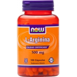 L-Arginina 500MG CAPSULAS (CALIDAD CERTIFICADA) FCO*100 TABLETAS 