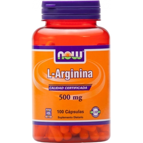 L-Arginina 500MG CAPSULAS (CALIDAD CERTIFICADA) FCO*100 TABLETAS 