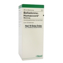 BELLADONNA HOMACCORD (ENVIOS A COLOMBIA) SUSPENSION FRASCO*30ML