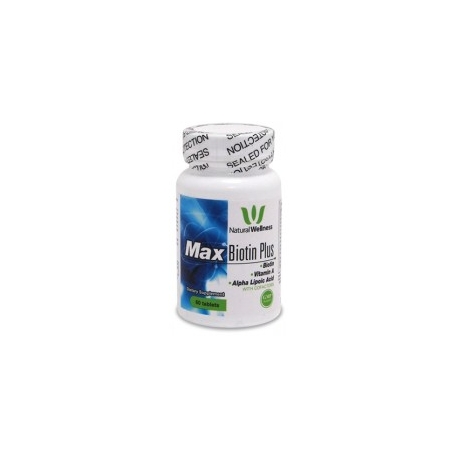 MAX BIOTIN PLUS 1000 MCG FRASCO X 60 TAB (ENVIOS COLOMBIA) CANTIDAD*1