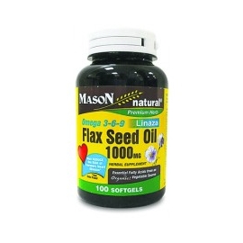 OMEGA 3 6 9 FLAX SEED OIL 1000MG X 100 SOFGELS (ENVIOS COLOMBIA) CANTIDAD*1