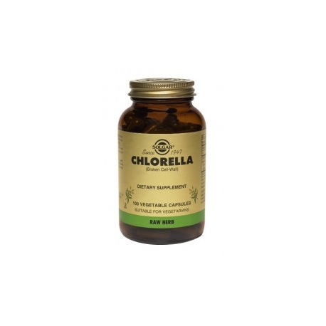 CHLORELLA VEGETABLE SOLGAR *100 tabletas capsules (envíos a todo Colombia) CANTIDAD*1