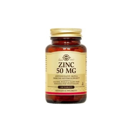 ZINC SOLGAR (ENVIOS COLOMBIA) CANTIDAD*1