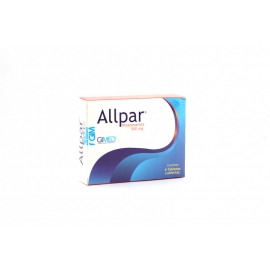 Allpar Nitazoxanida 500mg *6 tabletas cubiertas (envios a todo Colombia)