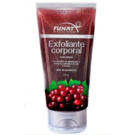Exfoliante corporal de uva - antioxidante * 170 g Funat (envíos a todo Colombia)