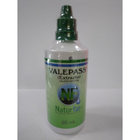 VALEPASS (estracto) FRASCO *60 ML (2) UNIDADES Naturfar 