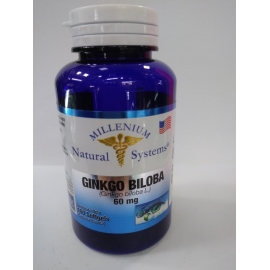 GINKGO BILOBA 60 MG *100 SOFTGELS Milenium 