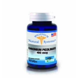 CHROMIUM PICOLINATE *400 MCG*100 SOFTGELS Milenium