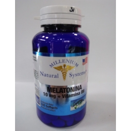 MELATONINA10 MG VITAMINA B 6 FRASCO *100 SOFTGELS