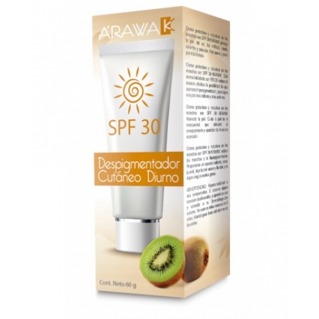 ARAWAK DESPIGMENTADOR CUTANEO DIURNO CON SPF 30 (ENVIOS A TODA COLOMBIA) FCO*60GR