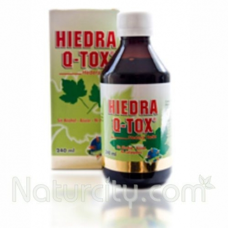 HIEDRA Q-TOX JARABE SIN ALCOHOL AZUCAR (AYUDA A PROBLEMAS TOS Y EXPECTORANTE) FCO*240ML