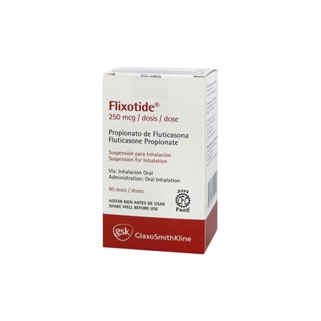 FLIXOTIDE*250MCG*INHALADOR*FRASCO*60DOSIS