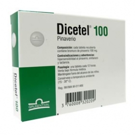 DICETEL 100 MG CAJA*10 TABLETAS (PAGO CON O SIN TARJETA) CANTIDAD*1